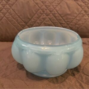 Fenton Sky Blue Bubble Vase